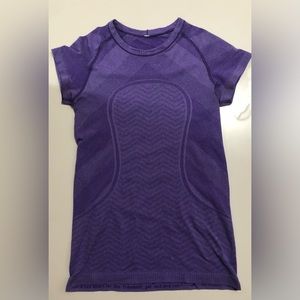Lululemon swiftly tech ss power purple women’s t shirt